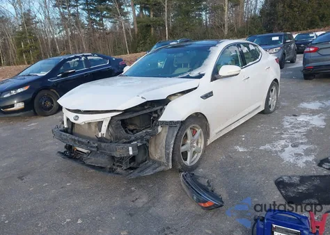 2014 Kia Optima Sxl Turbo z USA, uszkodzony, nr VIN 5XXGR4A63EG348833